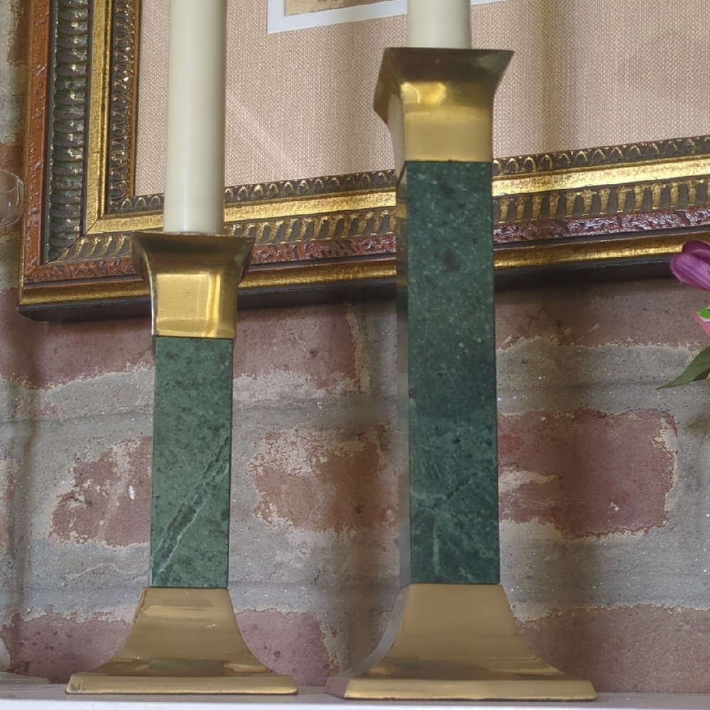 Mid-Century Modern Candlestick Holders